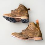 William Lennon British WW1 B5 Leather Boots | 12 | Daintie Logger Military Style Tan Size 13 Photo 5