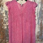 Joie Maci B Top in Orchid & Porcelain  silk pink sleeveless blouse size XXS Photo 1