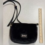 Juicy Couture  Black Faux Fur Flap Crossbody Mini Bag Photo 14