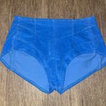 Free People NEW We The Free Keep It Brief Blue Corduroy Micro Shorts NWOT - S Photo 3