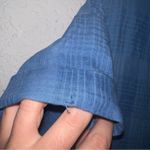 Veronica Beard Hanne Blue Tiered Dress Photo 13