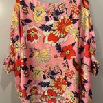 Oddi ODDY Pink Floral Blouse Photo 0