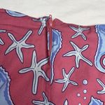 Vineyard Vines  Cotton Blend Pink Blue White Seahorse Starfish Skirt Size 6 Photo 2