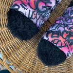 UGG  Puff Yeah Pop Graffiti Womens Sandals Photo 9