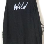 Old Navy Black Scoop Neck Graphic Tank Top  Photo 0