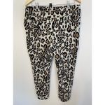 Chico's ‎ So Slimming Pants  2.5 (L14) Petite Cheetah Leopard Stretch Animal Print Photo 1