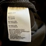 Royal Robbins  Mini Skort Skirt Flat Front Back Slit Zip Pocket Stretch Black 12 Photo 4