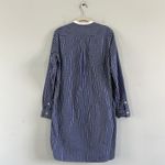 Ralph Lauren Polo Stripe Cobalt Blue Tunic Cotton Shirt Dress Photo 1
