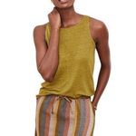 Garnet Hill essential linen pull on skirt Photo 0