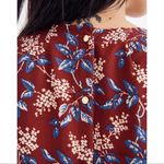 Madewell  Button Back Dress in Antique Flora Medium Multicolor Floral Photo 1