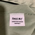 Princess Polly  Star Power Long Sleeve Mini Green Dress - Size 4 Photo 5