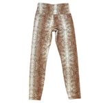 Jessica Simpson Snake Print Contender Lux 25” Ankle Leggings Photo 5