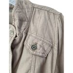 Anthropologie Daughters of the liberation Military Anorak Utility Cargo Jacket 8 Cotton Linen Photo 3