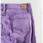 Paige Verdugo Ultra Skinny Jeans Purple Berry Size 28 Stretch Zip Button Closure Photo 4
