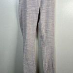 Lululemon Wunder Under High Rise Leggings 28" Pink & White Stripe Size 4 Photo 0