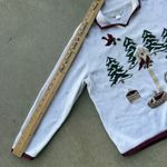 Vintage Y2K Christopher and Banks Rustic Christmas Birdhouse Trees Cardinal 1X White Photo 9