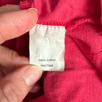 J.Crew  cotton Women's Pink Long Sleeve Top V-Neck Top Size Large Photo 2