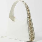 Weekday Lydia shoulder bag with lace detail in off white Photo 2