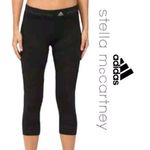 Adidas By Stella McCartney 3/4 Length Black Leggings Size Medium Photo 1