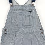 Duluth Trading Rootstock Engineer Striped Heirloom Gardening Short Overalls L Photo 2