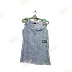 Ralph Lauren Lauren Paisley Sleeveless cotton white & blue women's Nightgown M Photo 9