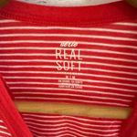 Aerie Women’s red and white striped Real Soft tank top Medium Photo 2
