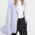 Free People  flared sleeve satin blazer Photo 2
