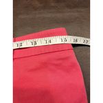 Talbots Petites Pink Cotton Blend Ankle Pants with Lace Up Detail Size 6P Photo 10