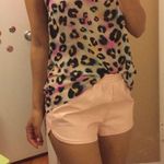 Forever 21 F21 faux leather pink short. S Photo 6