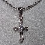 Stunning New Petite Cross Necklace Photo 3