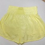 Free People the way home yellow high waisted shorts Photo 5