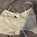 Zaful White eyelet  top  Photo 4