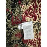 Vintage 90’s Susan‎ Bristol Green Red Zip Up Sweater Vest Size Petite Medium Photo 6