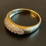 Cute Austrian crystal 18k gold plated ring Photo 2