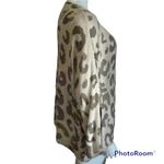 POL olive leopard print oversized sweater Photo 8