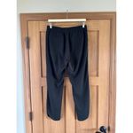 Marine layer Allison Pull On Pant in Black Split Dolphin Hem Women’s size Medium Photo 5