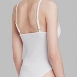 Wild Fable Womens Spaghetti Strap Cut Out Bodysuit  White Photo 2