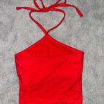 Hollister  Red Halter Top Photo 1