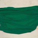 SheIn Green Strapless Top Photo 0