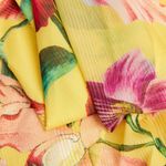 PatBO Laelia Cut Out Floral Maxi Dress Size XS Canary Photo 10