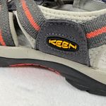 Keen Waterproof Water Newport Hiking Sandals Shoes Gray Orange Accent Size 8 Photo 9