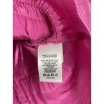 1.STATE‎ Hot Pink Shadow Stripe Puff Sleeve Shirred Waist Square Neck Top Sz M Size M Photo 2