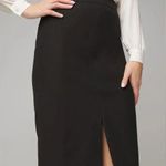 White House | Black Market  Black Classic Comfort Stretch Pencil Skirt Size 6 Small Photo 0