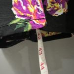 Torrid Multi-Color Floral Print Chiffon Cold Shoulder V-Neck Dress Size 18 Geo Floral Photo 10