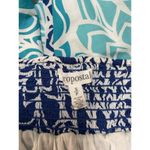 Aeropostale  Dress Womens S Floral Crochet V Neck Halter Floral Summer Blue White Photo 5