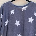 Show Me Your Mumu Grey Stars Snuggle Sweatshirt M Photo 2