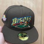 Myfitteds buffalo bisons lucky charms size 7 3/8 2012 ASG patch brand new in store exclusive Brown Photo 0
