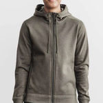 Nobull NWT Women's Performance Zip Up Hoodie - XL - Army Green Photo 0
