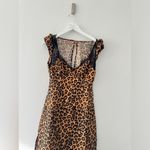 Free People NWT Foolish Heart Printed Midi Dress in Natural Combo XS Photo 5