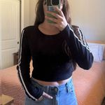 Bik Bok  Black Cropped Longsleeve Photo 0